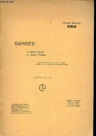 Danse - I.Danse Sacrée - II.Danse Profane - Partition D'orchestre. - Debussy Claude - 1910 - Muziek