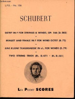 Octet In F For Srtings & Winds, Op.166 (.803) - Minuet And Finale In F For Wind Octet (d.72) - Eine Kleine Trauermusik I - Musique