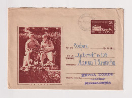 Bulgaria Bulgarien Bulgarie 1950s Postal Stationery Cover PSE, Entier, Bulgarian Soviet Friendship Monument (ds1073) - Enveloppes
