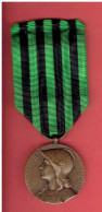 Médaille Commémorative 1870 1871 "Aux Défenseurs De La Patrie" MILITARIA MEDAILLE MILITAIRE - Frankrijk