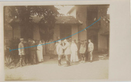 Photo Remise Décoration Croix Guerre Hôpital De Beaune 8e Cuirassiers 1917 1WW 1GM - 1914-18