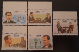 SD)1996, CUBA, 75TH ANNIVERSARY WORLD CHESS CHAMPION, JOSÉ R. CAPABLANCA, MNH - Blocs-feuillets