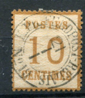 !!! ALSACE LORRAINE, N°5 CACHET FELDPOST RELAIS 19 - Usati