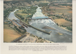 Photo  -  Reproduction - Le Barrage De Poses Et Les écluses D'Amfreville Près De Pont De L'Arche (Eure) - Europa