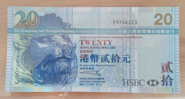 Hong Kong 20 Dollars 2005 HSBC UNC - Hongkong