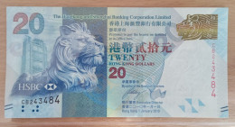 Hong Kong 20 Dollars 2010 HSBC UNC - Hongkong