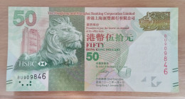 Hong Kong 50 Dollars 2012 HSBC UNC - Hongkong