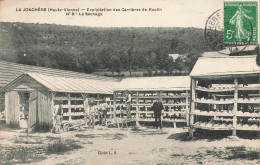 La Jonchère * 1908 * Exploitation Des Carrières De Kaolin , Le Séchage * Mine Mines - Autres & Non Classés