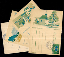 (Lot De 4) Entier Postal LIECHTENSTEIN - Enteros Postales