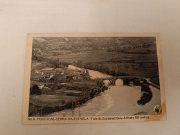 ANTIQUE POSTCARD PORTUGAL SERRA DA ESTRELA  SEIA - VISTA DE SANDOMIL UNUSED - Guarda