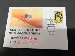 22-9-2023 (1 U 47) New Tech To Tackle Mosquito-Borne Disease (Malaria & Dengue Fever) With OZ Stamp - Maladies