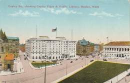 Copley Square, Showing Copley Plaza & Public Library, Boston - Boston