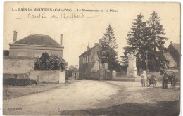 21    FAIN  LES  MOUTIERS  LE  MONUMENT  ET  LA  PLCE - Altri & Non Classificati