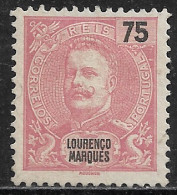 Lourenço Marques – 1898 King Carlos 75 Réis Mint Stamp - Lourenco Marques