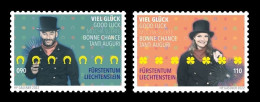 Liechtenstein 2022 Mih. 2043/44 Good Luck. Chimney Sweep MNH ** - Unused Stamps