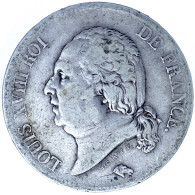 Restauration - Louis XVIII-5 Francs- 1817-Paris - 5 Francs