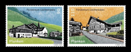 Liechtenstein 2022 Mih. 2062/63 Views Of Planken MNH ** - Ungebraucht