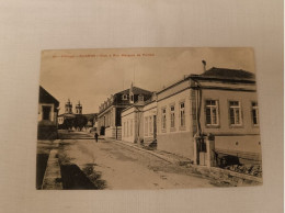 ANTIQUE POSTCARD PORTUGAL GUARDA - CLUB E RUA MARQUEZ DE POMBAL CIRCULATED 1917 - Guarda