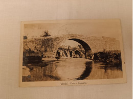 ANTIQUE POSTCARD PORTUGAL VISEU - PONTE ROMANA CIRCULATED 1929 - Viseu