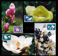 2005 CHINA 2005-5 MAGNOLIAS FLOWER LOCAL MC-S - Tarjetas – Máxima