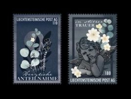 Liechtenstein (die.Marke) 2022 #236/37 Mourning Stamps MNH ** - Neufs