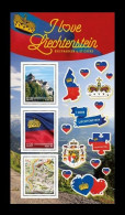 Liechtenstein (die.Marke) 2022 #238/40 I Love Liechtenstein MNH ** - Ongebruikt