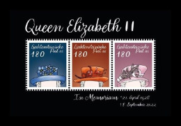 Liechtenstein (die.Marke) 2022 #261/63 (Bl.12) Lilibet. In Memory Of Queen Elizabeth II MNH ** - Unused Stamps