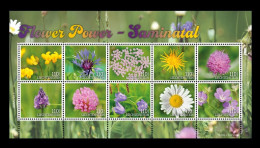 Liechtenstein (die.Marke) 2023 #284/93 Flora. Flowers Of Samina Valley MNH ** - Nuevos