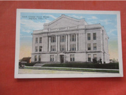 Creek County Court House. Sapula. Oklahoma      Ref 6187 - Other & Unclassified