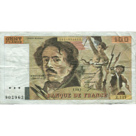 France, 100 Francs, Delacroix, 1987, Z.117, TTB, Fayette:69.11 - 100 F 1978-1995 ''Delacroix''