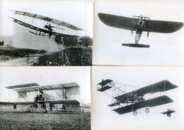 Aviation -  Lot De 25 Cartes Publicitaire Pour La Transfusine- Clichés Issus Du Musée De L'air,Monoplan, Biplan, - Colecciones Y Lotes