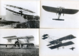 Aviation -  Lot De 25 Cartes Publicitaire Pour La Transfusine- Clichés Issus Du Musée De L'air,Monoplan, Biplan, - Collezioni E Lotti