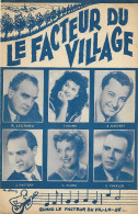 Partition Musicale - Le Facteur Du Village - Legrand Tohama Dassary Plana Pastory Chekler - 1953 - Baudoin Wernicke - Noten & Partituren