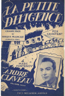 Partition Musicale - La Petite Diligence - Fox Cahotant - Grand Prix - Marc Fontenoy - André CLAVEAU - 1950 - Scores & Partitions
