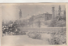 D4924) HALL In TIROL - Sehr Alte FOTO AK - Verschneite Kirchen Gebäude Mauer U. Garten ALT 1910 Riepenhausen - Hall In Tirol