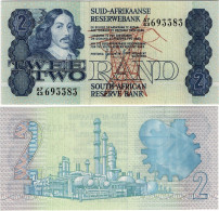 SOUTH AFRICA       2 Rand       P-118c       ND (ca. 1981)       UNC - Suráfrica