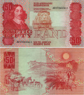 SOUTH AFRICA       50 Rand       P-122a        ND (ca. 1984)       UNC - South Africa