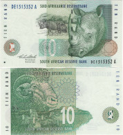 SOUTH AFRICA       10 Rand       P-123a        ND (1993)       UNC - South Africa
