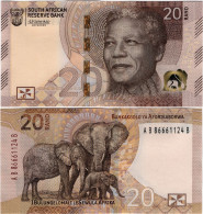 SOUTH AFRICA       20 Rand       P-W149       ND (2023)       UNC - South Africa