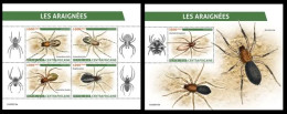 Central Africa  2023 Spiders. (315) OFFICIAL ISSUE - Spinnen