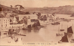 29 , Cpa  AUDIERNE , 54 , Les Quais Et Le Port  (33071.MS1) - Audierne