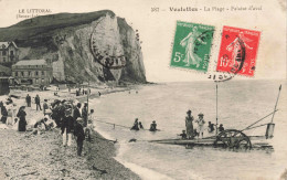 FRANCE - Veulette - La Plage - Falaise D'aval - Carte Postale Ancienne - Dieppe