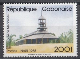 GABON 1026,unused,Christmas 1988 - Gabon
