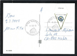 SUISSE 2003: CP Ill. De Näfels (GL) Intra Muros - Covers & Documents