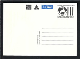 AUSTRALIE 2003: CP Ill. Entier De Pré-paiement Neuve - Postal Stationery