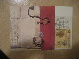 1984 Secret Archive Byzantine Church Roma Religion Plastic Clipped On Maxi Maximum Card VATICAN Italy - Maximumkarten (MC)