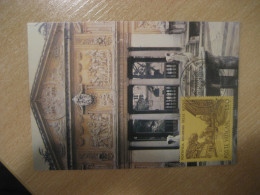1984 Pontifical Academy Of Science Pius IV Pope Religion Plastic Clipped On Maxi Maximum Card VATICAN Italy - Cartoline Maximum