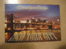 NEW YORK Brooklyn Bridge Postcard USA - Brooklyn