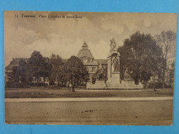 Tournai Place Crombez Et Statue Bara - Tournai