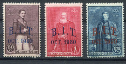 1930  Serie Catnrs  305/307 Gestempeld - Koningen Opdruk BIT OCT 1930 - Cote 30 Euro - Used Stamps
